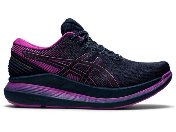 Asics Hardloopschoenen Dames, GLIDERIDE Blauw - Asics Loopschoenen Solden | B1605782-HG